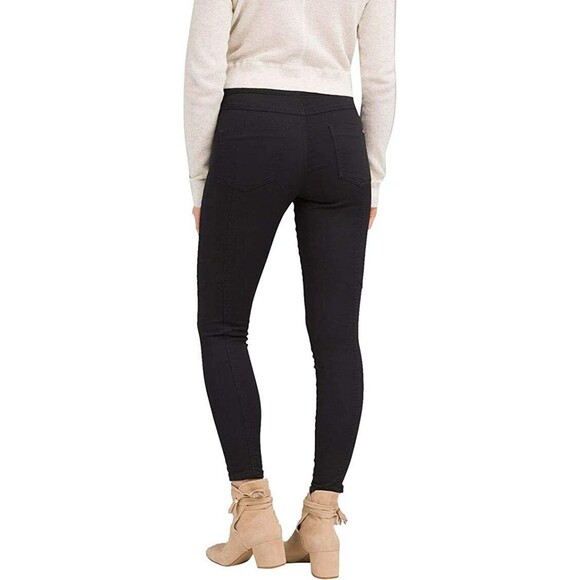 New NWT Womens 10 Prana Jordy Jegging Skinny Jeans Pants Black Stretch Legging
